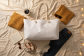 Canvas Travel Tote Weekend Lifestyle